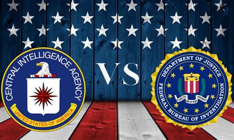 Fbi Vs Cia Whats The Difference Between Two Agencies Cj Us Jobs