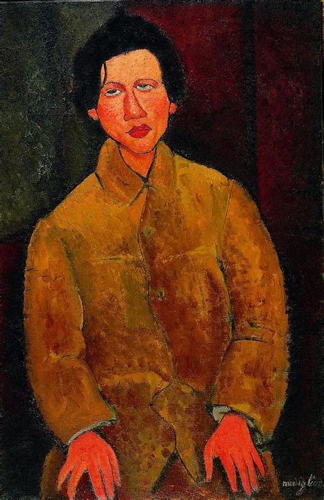 Portrait De Chaim Soutine 1916 Painting By Modigliani Amedeo Pixels