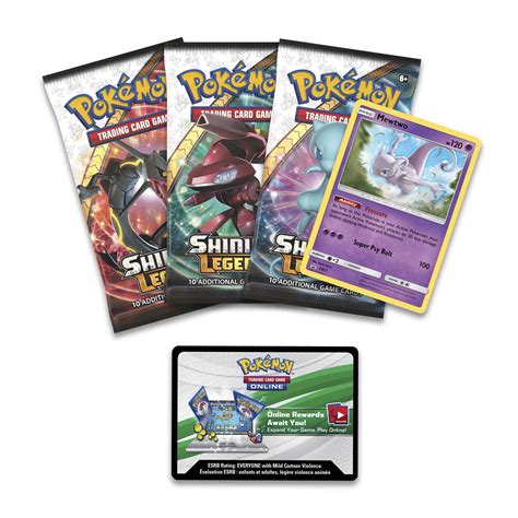 Maybe you would like to learn more about one of these? Pokemon Trading Card Game: Shining Legends Mewtwo 3-Pack Blister with Pin | www.toysonfire.ca