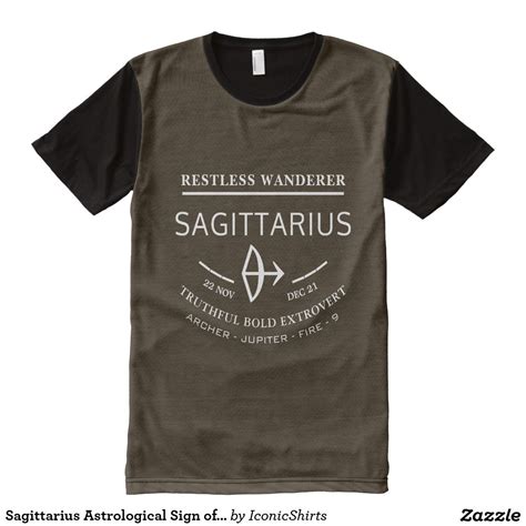 Sagittarius Astrological Sign Of The Zodiac All Over Print Shirt
