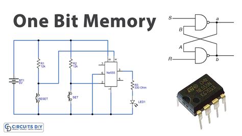 One Bit Memory Circuit
