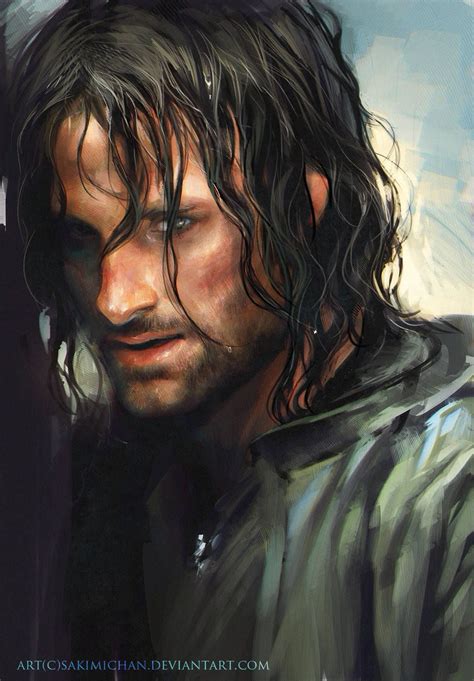 Aragorn By Sakimichan Lord Of The Rings Aragorn Lotr
