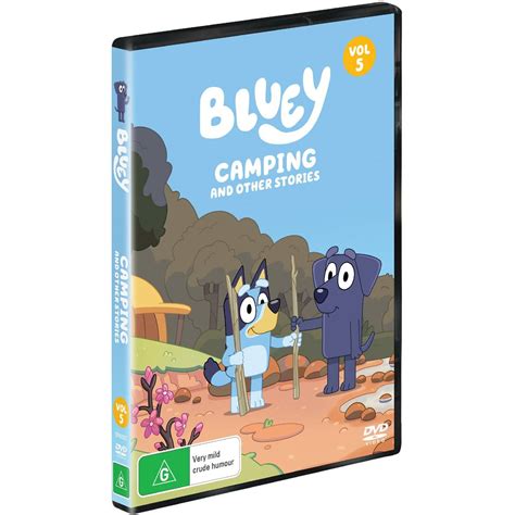 Bluey Camping And Other Stories Volume 5 Dvd Each Woolworths