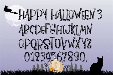 Happy Halloween Font Halloween Font Display Font Fancy Etsy Uk