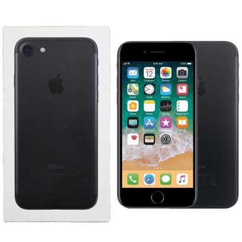 Apple Iphone 7 128gb Black Verizon A1660 Cdma Gsm Ebay