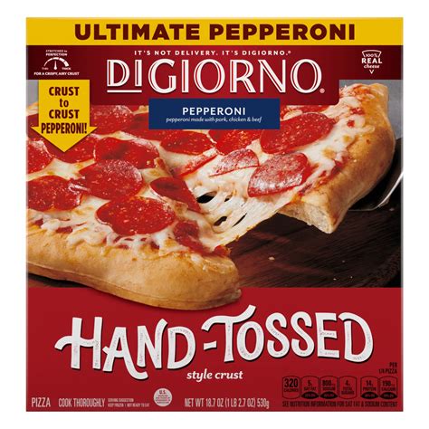 Digiorno Pepperoni Frozen Pizza With Hand Tossed Style Crust Shop