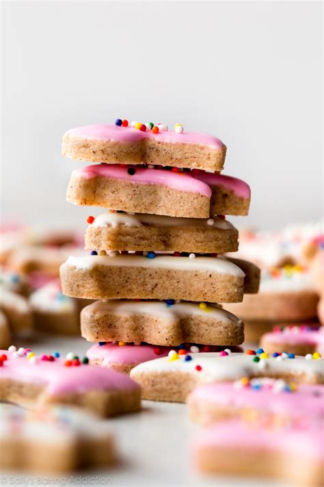 And go ahead and mix in a few shakes of rainbow sprinkles for good measure (and even more colorful crunch!). Mini Animal Cracker Cookies - Sallys Baking Addiction