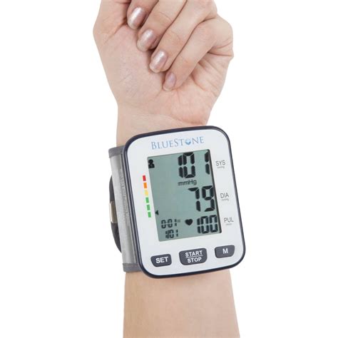 Bluestone Automatic Wrist Blood Pressure Monitor For Multiple Users
