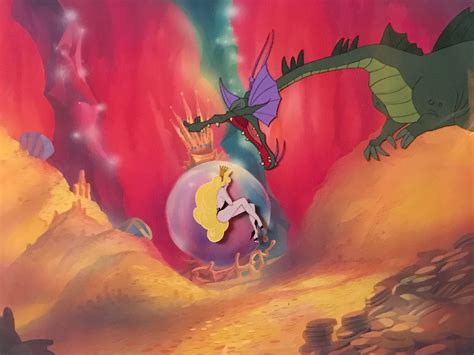 Dragons Lair Don Bluth 1983 Animated Dragon Dragons Lair