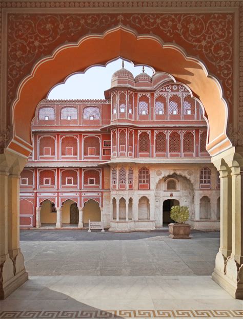 Le City Palace Jaipur Vue Du Palais City Palace Depuis Flickr