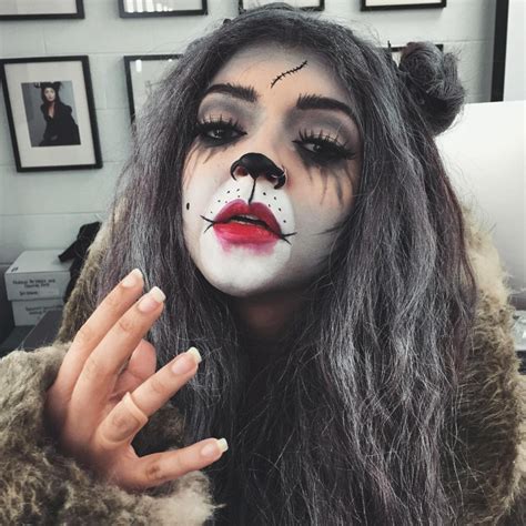 Creepy Black Cat Makeup For Halloween Cuteanimals