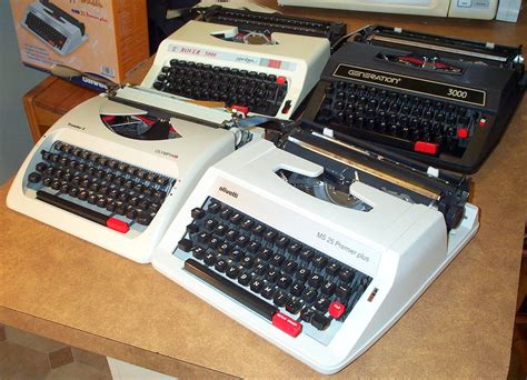 Oztypewriter Everything New In Portable Typewriters Is Old Again