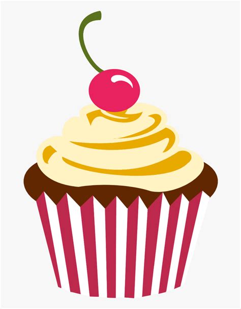 Cartoon Cupcake Clipart