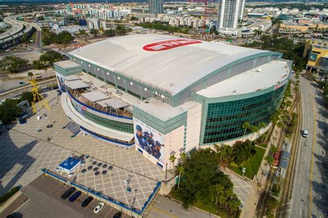 Amalie Stadium Tampa Fl Aerial Image Editorial Stock Image Image Of