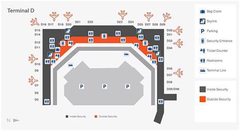 Dfw Terminal D Map Verjaardag Vrouw 2020