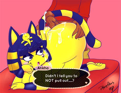 Rule 34 2020 Absurd Res All Fours Animal Crossing Ankha Anthro Ass