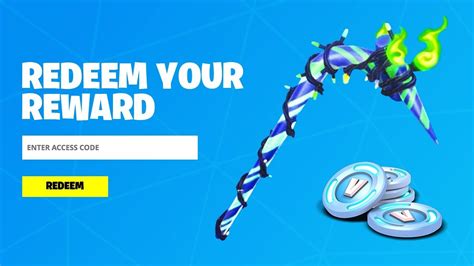 REDEEM THE FREE PICKAXE CODE in Fortnite! (How To Get Minty Pickaxe