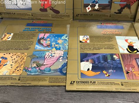 Lot Of Disney Laserdiscs Ltd Gold Cartoon Classics Mickey Goofy Donald Pluto Ebay