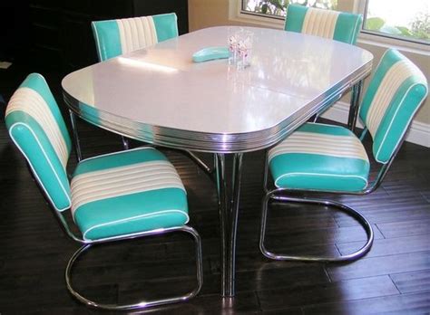 Maybe you would like to learn more about one of these? Chrome And Formica Dining Sets | modern chrome dinette set ...
