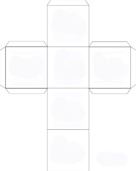 4 Best Images Of Printable Dice Cubes Cube Template Printable