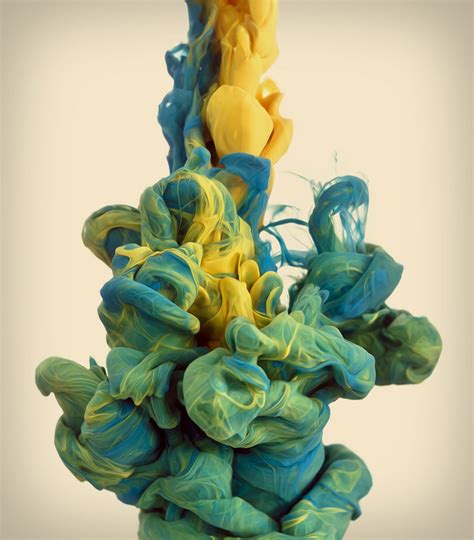 High Speed Photographs Of Ink Dropped Into Water Twistedsifter