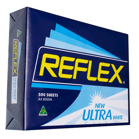 Reflex A4 Copy Paper 80gsm Azr Paper Supplies