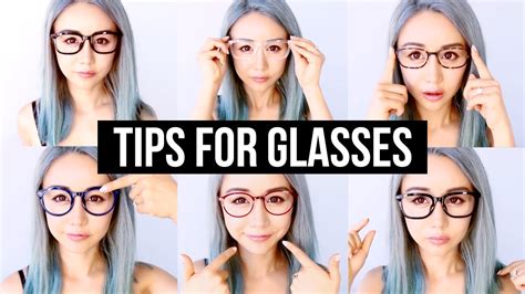 right glasses for your face shape and makeup hacks and tips for glasses ♥ wengie youtube