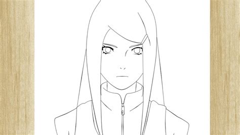 How To Draw Kushina Uzumaki From Naruto Shippuden Como Desenhar A