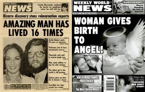 A tabloid is a newspaper with a compact page size smaller than broadsheet. Google goes tabloid with Weekly World News archive | The Editor's Desk