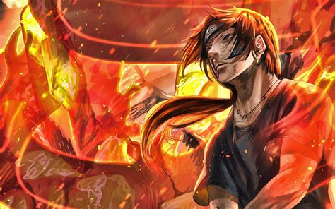 Download Wallpapers Itachi Uchiha 4k Naruto Fire Flames Anbu