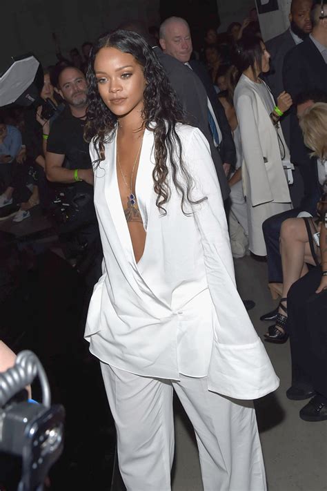 Rihannas New York Fashion Week Wardrobe