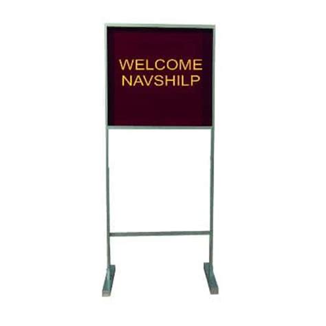 Golden Welcome Board With Stand Welcome Display Board वेलकम बोर्ड