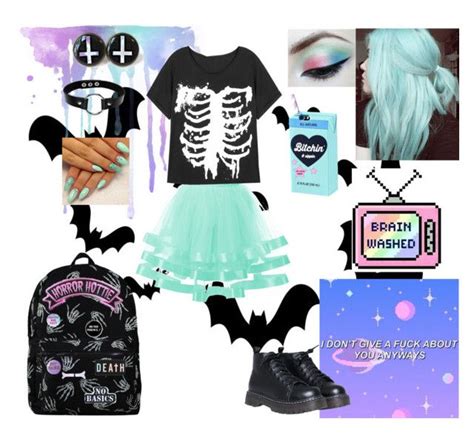 Summer Pastel Goth Outfits
