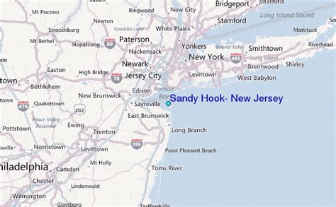 sandy hook new jersey tide station location guide