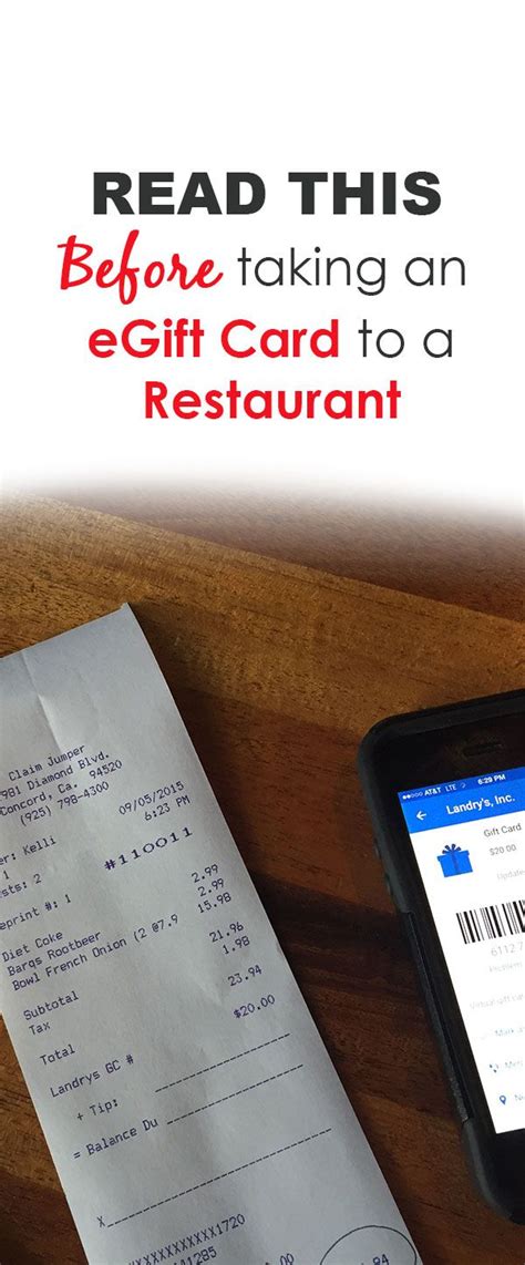 Restaurant.com card redemption is easy. How to Use eGift Cards at Restaurants | GCG | Buy ...