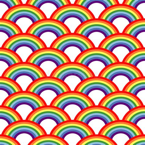 Maybe you would like to learn more about one of these? Rainbow Background. Seamless Pattern With Colorful ...
