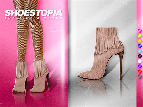 Shoestopia Gravity Boots Shoes For The Sims 4 Please Use
