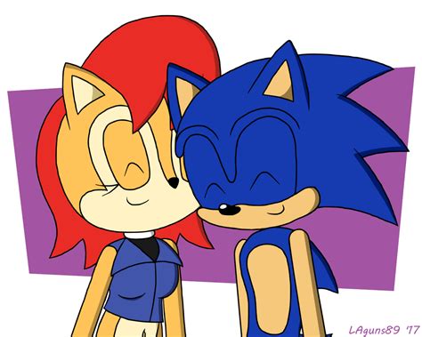 T Sonic And Sally By Laguns89 On Deviantart