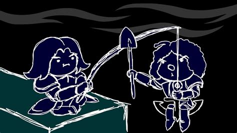 Game Grumps Animated Shovel Knight Giant Skeleton Youtube