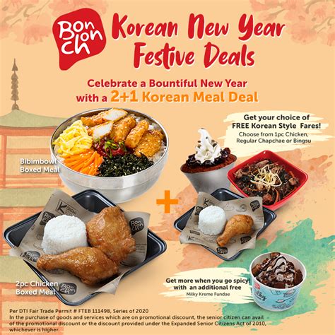Manila Shopper Celebrate New Year With Bonchons 21 Korean Meal Deal