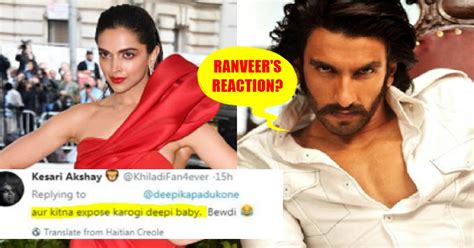 Deepika Padukone Gets Brutally Trolled On Twitter Ranveer Singh Comes To Her Rescue