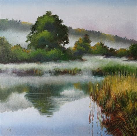 Nels Everyday Painting Misty Morning Sold
