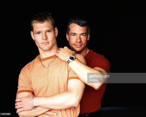A Young Gay Couple Posing Together Photo Getty Images