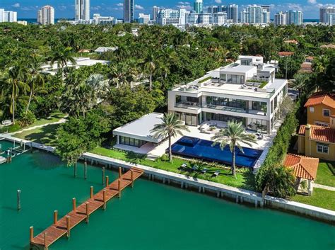 Photo 1 Of 12 In Ultra Luxe 32 Million Mega Mansion On Miami Beach By