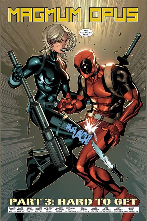 Deadpool Flirts With Black Widow Comicnewbies