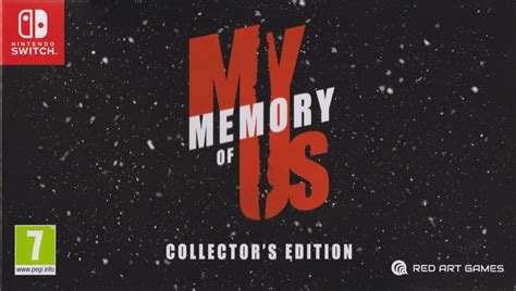 My Memory Of Us Collectors Edition 2021 Nintendo Switch Box Cover