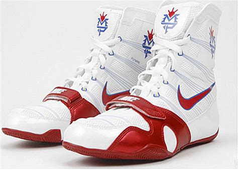 2017 anta x manny pacquiao boxing training pants white. Were those his old Nike boxing shoes that Pacquiao wore ...