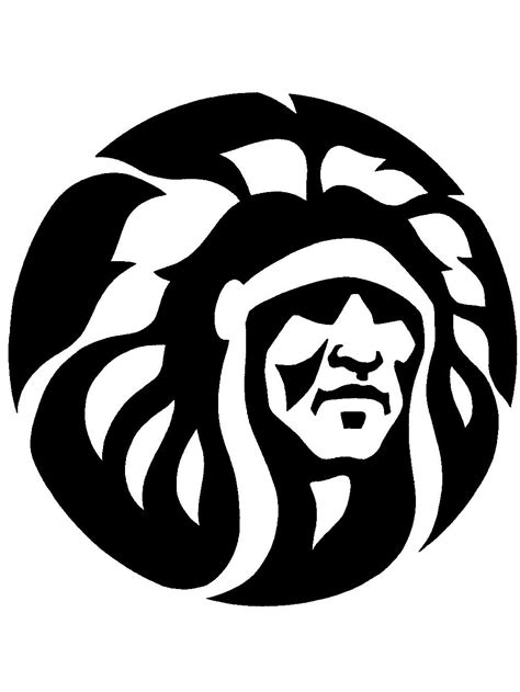 Free Printable Native American Indian Stencils And Templates