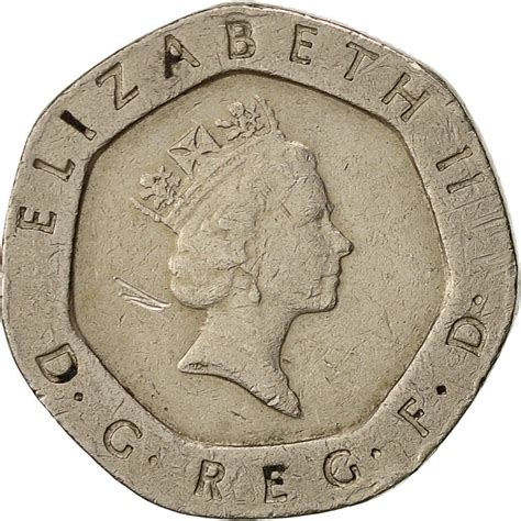 Twenty Pence 1989 Coin From United Kingdom Online Coin Club