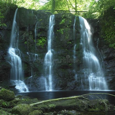 Glenariff Waterfalls County Antrim Northern Ireland Stock Image